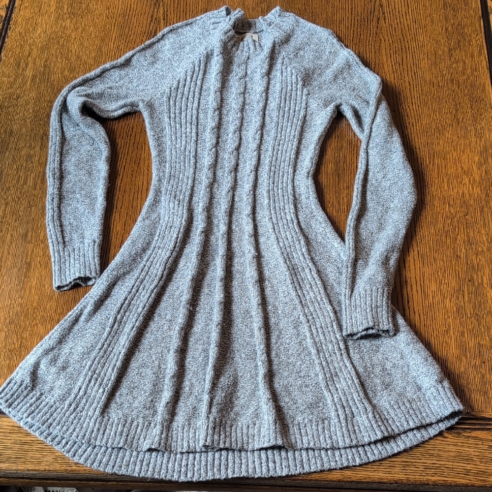 Hollister Light Gray Knit Sweater